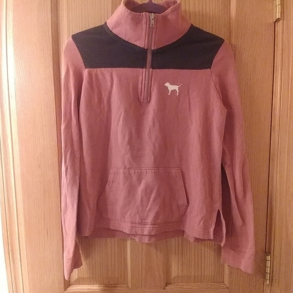 PINK half zip